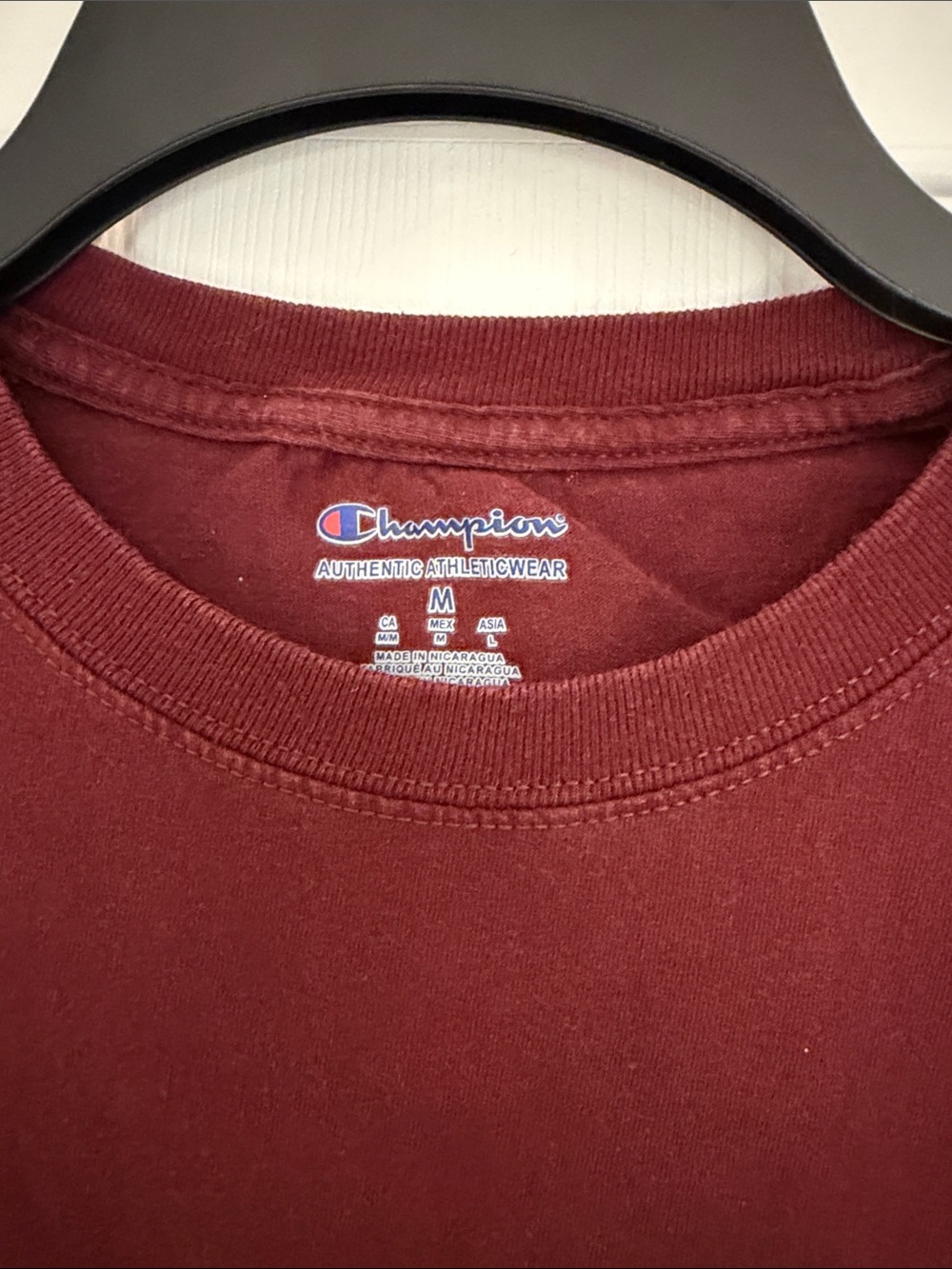 Champion Virginia Tech Maroon and Orange Logo Tee - Picture 2 of 4